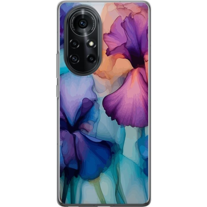 Mobilcover til Huawei nova 8 Pro med Magiske blomster motiv i gruppen SMARTPHONES & TABLETS / Mobil Beskyttelse / Huawei/Honori hos TP E-commerce Nordic AB (A52973)