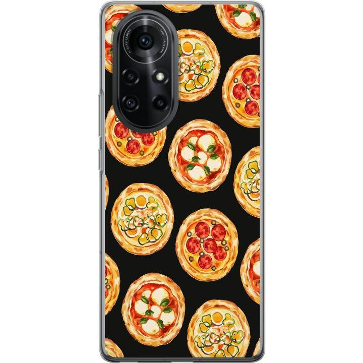 Mobilcover til Huawei nova 8 Pro med Pizza motiv i gruppen SMARTPHONES & TABLETS / Mobil Beskyttelse / Huawei/Honori hos TP E-commerce Nordic AB (A52983)