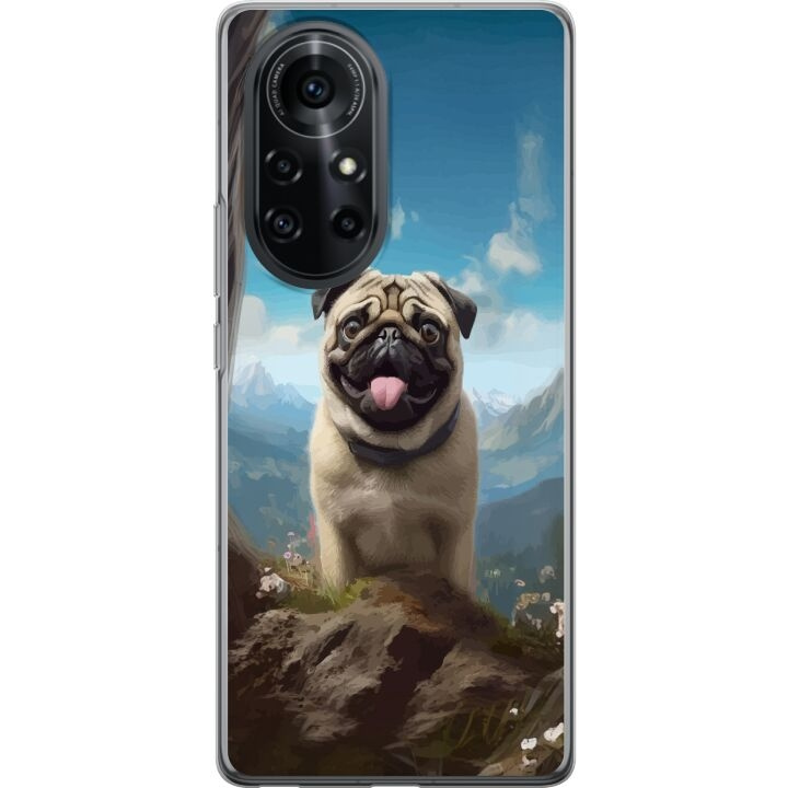 Mobilcover til Huawei nova 8 Pro med Glad Hund motiv i gruppen SMARTPHONES & TABLETS / Mobil Beskyttelse / Huawei/Honori hos TP E-commerce Nordic AB (A52988)