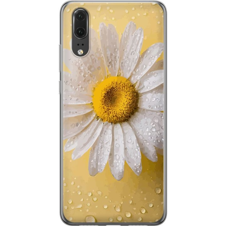 Mobilcover til Huawei P20 med Porcelænsblomst motiv i gruppen SMARTPHONES & TABLETS / Mobil Beskyttelse / Huawei/Honori hos TP E-commerce Nordic AB (A53024)