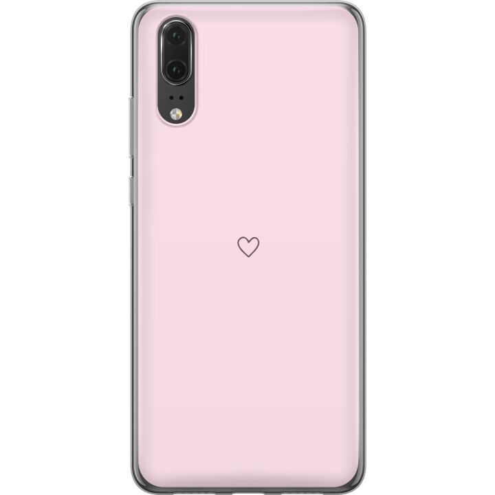 Mobilcover til Huawei P20 med Hjerte motiv i gruppen SMARTPHONES & TABLETS / Mobil Beskyttelse / Huawei/Honori hos TP E-commerce Nordic AB (A53043)