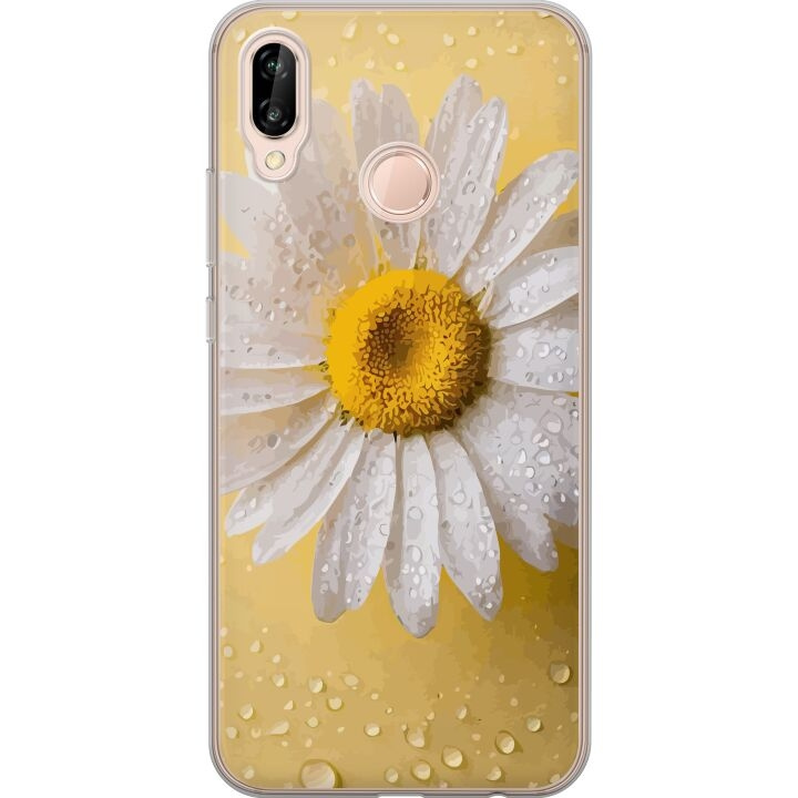 Mobilcover til Huawei P20 lite med Porcelænsblomst motiv i gruppen SMARTPHONES & TABLETS / Mobil Beskyttelse / Huawei/Honori hos TP E-commerce Nordic AB (A53078)