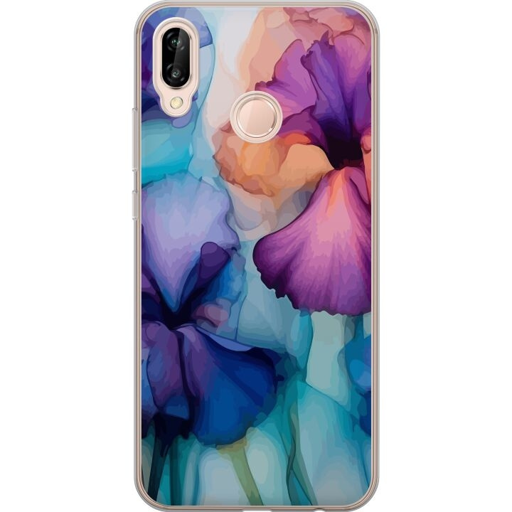 Mobilcover til Huawei P20 lite med Magiske blomster motiv i gruppen SMARTPHONES & TABLETS / Mobil Beskyttelse / Huawei/Honori hos TP E-commerce Nordic AB (A53081)