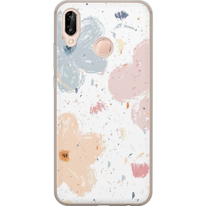 Mobilcover til Huawei P20 lite med Blomster motiv i gruppen SMARTPHONES & TABLETS / Mobil Beskyttelse / Huawei/Honori hos TP E-commerce Nordic AB (A53090)