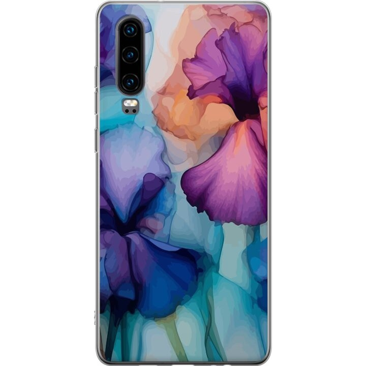 Mobilcover til Huawei P30 med Magiske blomster motiv i gruppen SMARTPHONES & TABLETS / Mobil Beskyttelse / Huawei/Honori hos TP E-commerce Nordic AB (A53189)