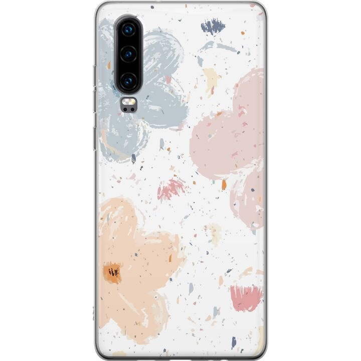 Mobilcover til Huawei P30 med Blomster motiv i gruppen SMARTPHONES & TABLETS / Mobil Beskyttelse / Huawei/Honori hos TP E-commerce Nordic AB (A53198)