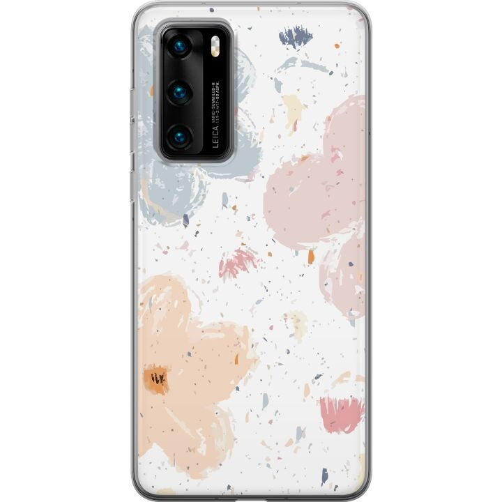 Mobilcover til Huawei P40 med Blomster motiv i gruppen SMARTPHONES & TABLETS / Mobil Beskyttelse / Huawei/Honori hos TP E-commerce Nordic AB (A53360)