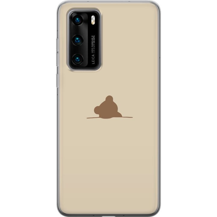 Mobilcover til Huawei P40 med Nalle motiv i gruppen SMARTPHONES & TABLETS / Mobil Beskyttelse / Huawei/Honori hos TP E-commerce Nordic AB (A53368)