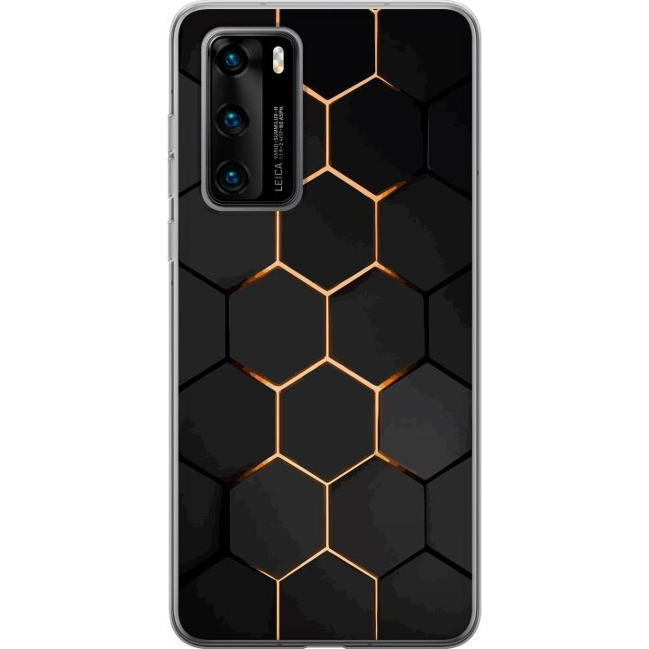 Mobilcover til Huawei P40 med Luksuriøst Mønster motiv i gruppen SMARTPHONES & TABLETS / Mobil Beskyttelse / Huawei/Honori hos TP E-commerce Nordic AB (A53373)