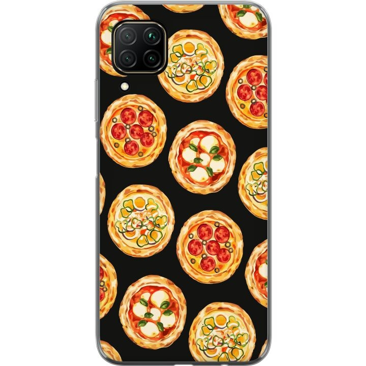 Mobilcover til Huawei P40 lite med Pizza motiv i gruppen SMARTPHONES & TABLETS / Mobil Beskyttelse / Huawei/Honori hos TP E-commerce Nordic AB (A53415)