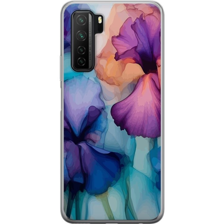 Mobilcover til Huawei P40 lite 5G med Magiske blomster motiv i gruppen SMARTPHONES & TABLETS / Mobil Beskyttelse / Huawei/Honori hos TP E-commerce Nordic AB (A53432)