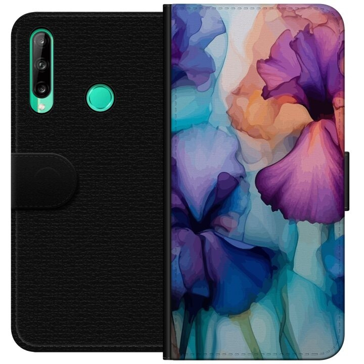 Tegnebogsetui til Huawei P40 lite E med Magiske blomster motiv i gruppen SMARTPHONES & TABLETS / Mobil Beskyttelse / Huawei/Honori hos TP E-commerce Nordic AB (A53459)