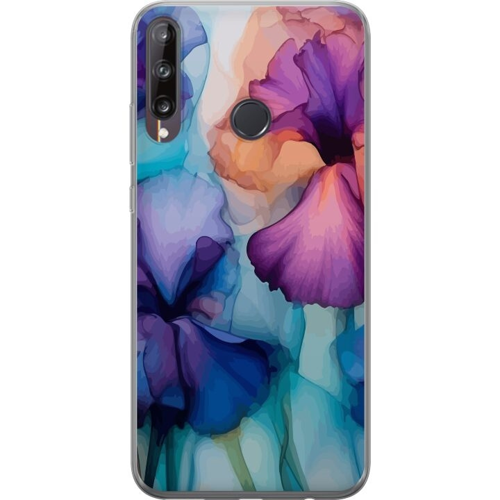 Mobilcover til Huawei P40 lite E med Magiske blomster motiv i gruppen SMARTPHONES & TABLETS / Mobil Beskyttelse / Huawei/Honori hos TP E-commerce Nordic AB (A53486)