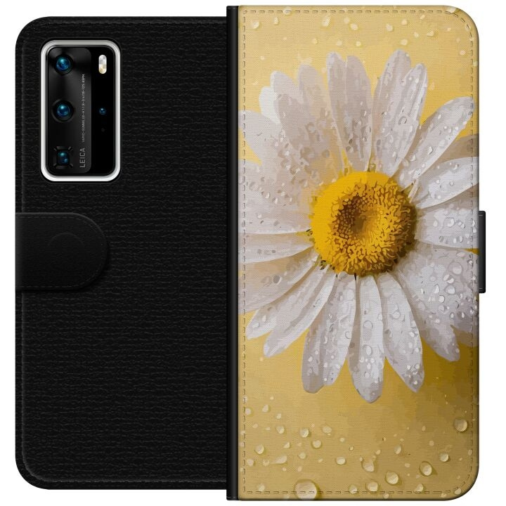 Tegnebogsetui til Huawei P40 Pro med Porcelænsblomst motiv i gruppen SMARTPHONES & TABLETS / Mobil Beskyttelse / Huawei/Honori hos TP E-commerce Nordic AB (A53510)