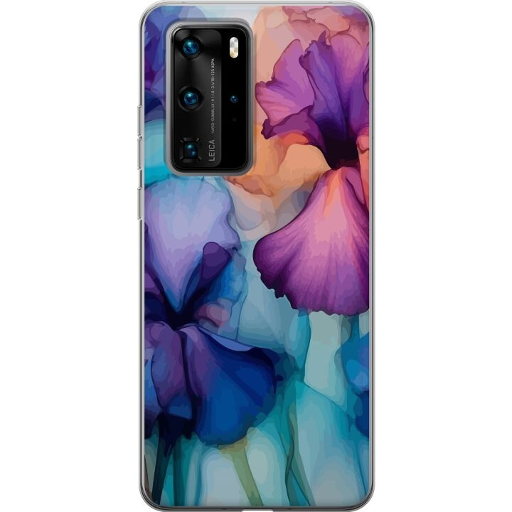 Mobilcover til Huawei P40 Pro med Magiske blomster motiv i gruppen SMARTPHONES & TABLETS / Mobil Beskyttelse / Huawei/Honori hos TP E-commerce Nordic AB (A53540)