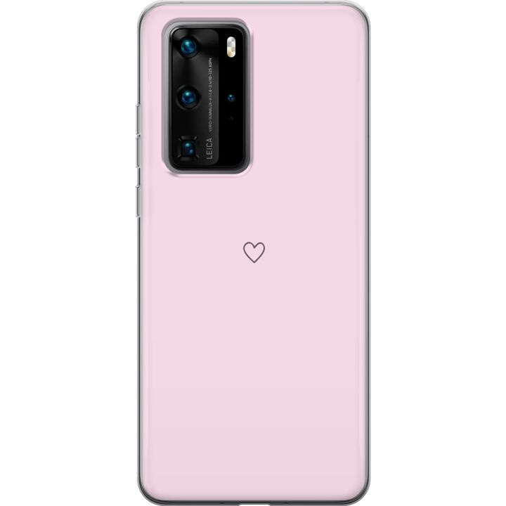 Mobilcover til Huawei P40 Pro med Hjerte motiv i gruppen SMARTPHONES & TABLETS / Mobil Beskyttelse / Huawei/Honori hos TP E-commerce Nordic AB (A53556)