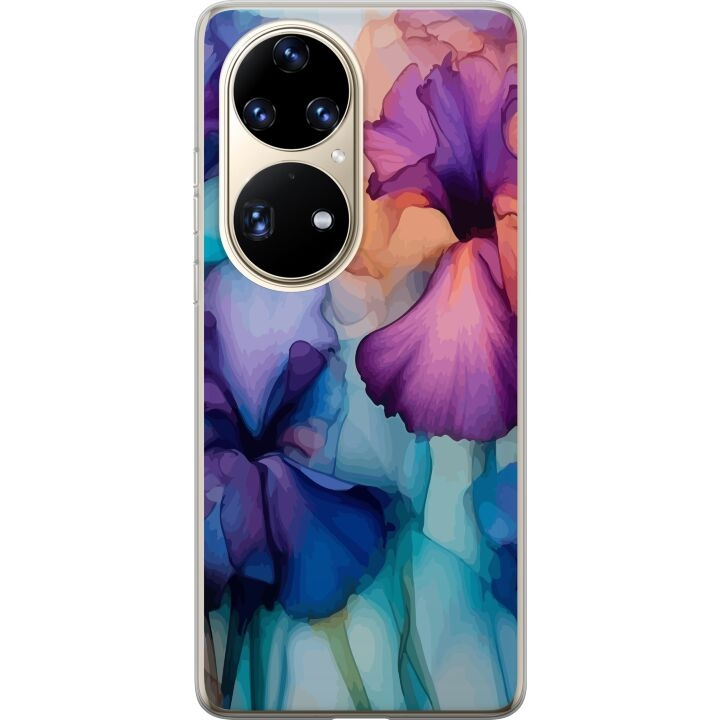 Mobilcover til Huawei P50 Pro med Magiske blomster motiv i gruppen SMARTPHONES & TABLETS / Mobil Beskyttelse / Huawei/Honori hos TP E-commerce Nordic AB (A53567)