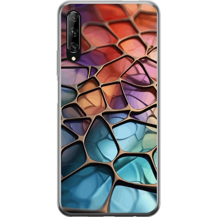 Mobilcover til Huawei P smart Pro 2019 med Metallict mønster motiv i gruppen SMARTPHONES & TABLETS / Mobil Beskyttelse / Huawei/Honori hos TP E-commerce Nordic AB (A53628)