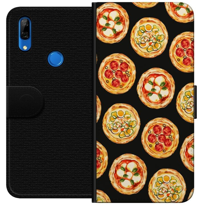 Tegnebogsetui til Huawei P Smart Z med Pizza motiv i gruppen SMARTPHONES & TABLETS / Mobil Beskyttelse / Huawei/Honori hos TP E-commerce Nordic AB (A53657)