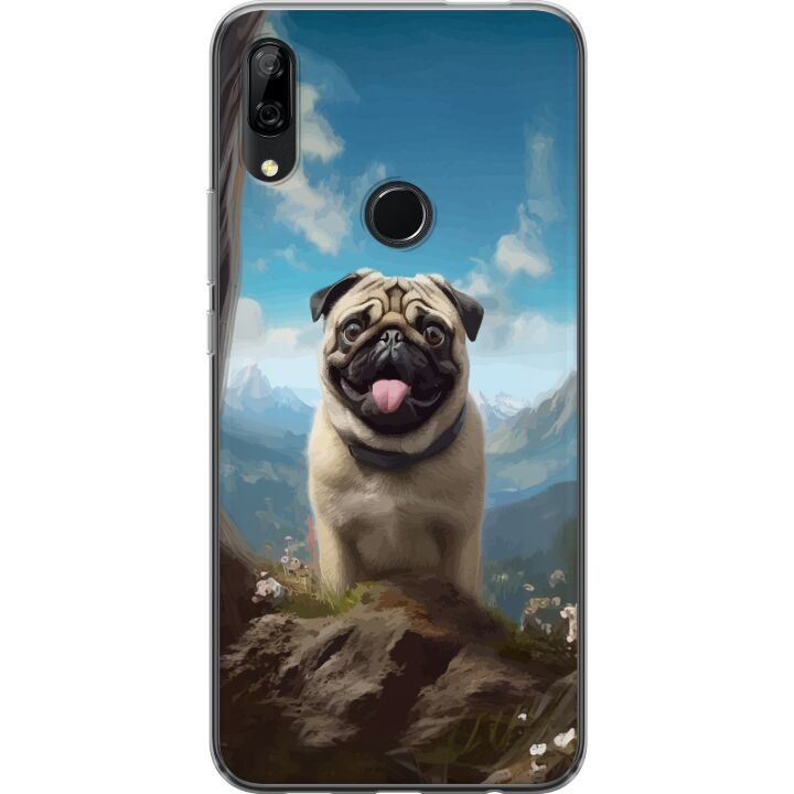 Mobilcover til Huawei P Smart Z med Glad Hund motiv i gruppen SMARTPHONES & TABLETS / Mobil Beskyttelse / Huawei/Honori hos TP E-commerce Nordic AB (A53689)