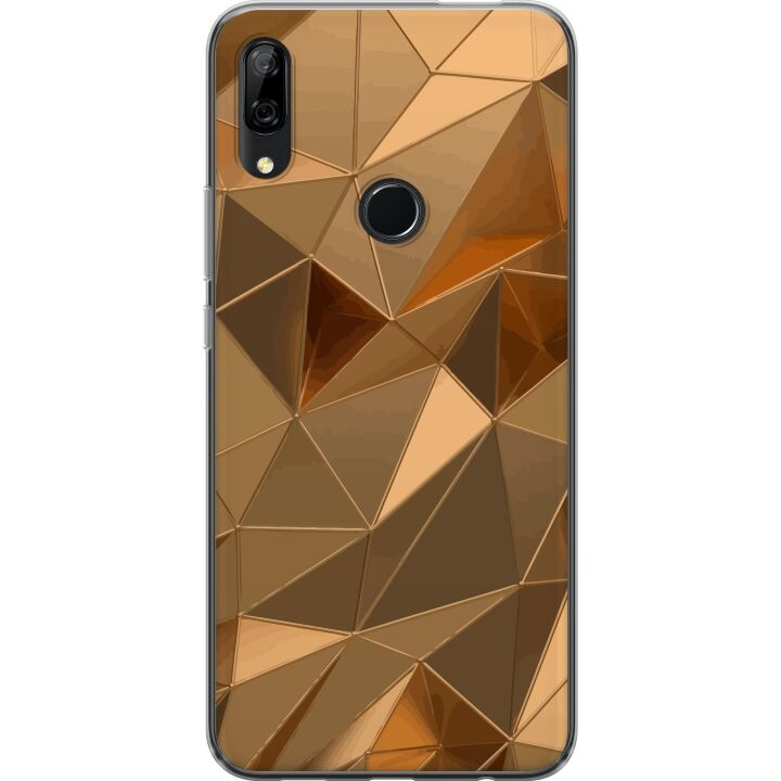 Mobilcover til Huawei P Smart Z med 3D Guld motiv i gruppen SMARTPHONES & TABLETS / Mobil Beskyttelse / Huawei/Honori hos TP E-commerce Nordic AB (A53694)