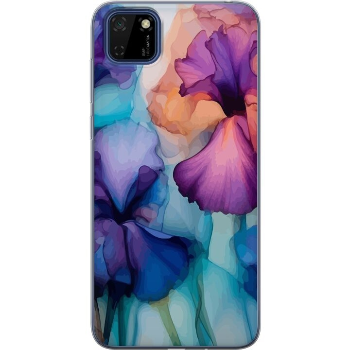 Mobilcover til Huawei Y5p med Magiske blomster motiv i gruppen SMARTPHONES & TABLETS / Mobil Beskyttelse / Huawei/Honori hos TP E-commerce Nordic AB (A53700)