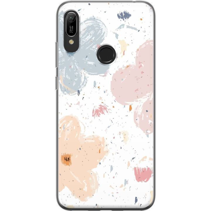 Mobilcover til Huawei Y6 (2019) med Blomster motiv i gruppen SMARTPHONES & TABLETS / Mobil Beskyttelse / Huawei/Honori hos TP E-commerce Nordic AB (A53816)