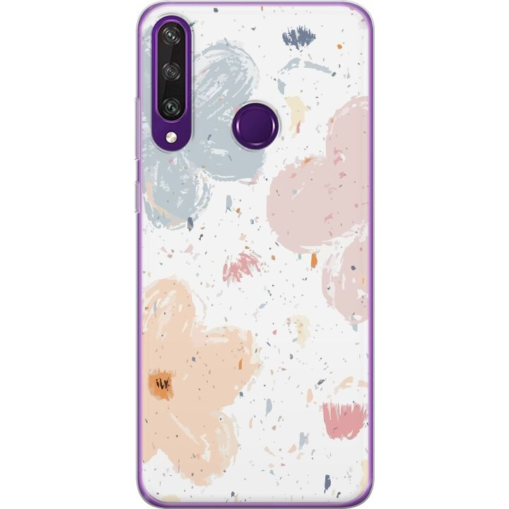 Mobilcover til Huawei Y6p med Blomster motiv i gruppen SMARTPHONES & TABLETS / Mobil Beskyttelse / Huawei/Honori hos TP E-commerce Nordic AB (A53842)