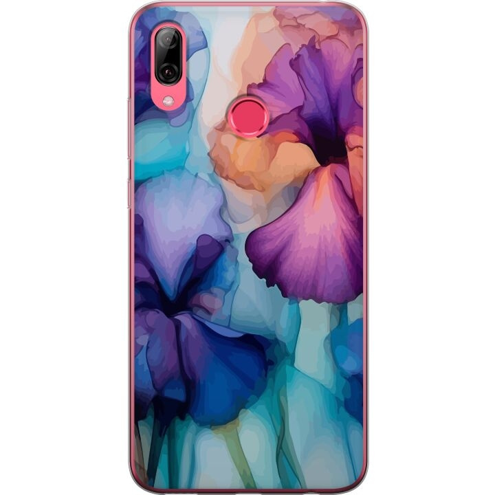 Mobilcover til Huawei Y7 (2019) med Magiske blomster motiv i gruppen SMARTPHONES & TABLETS / Mobil Beskyttelse / Huawei/Honori hos TP E-commerce Nordic AB (A53939)