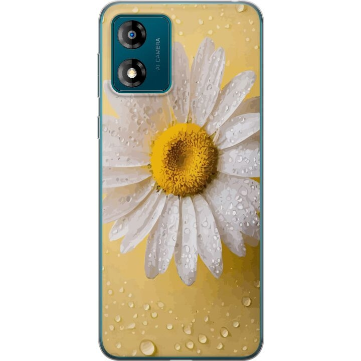 Mobilcover til Motorola Moto E13 med Porcelænsblomst motiv i gruppen SMARTPHONES & TABLETS / Mobil Beskyttelse / Motorola hos TP E-commerce Nordic AB (A53990)