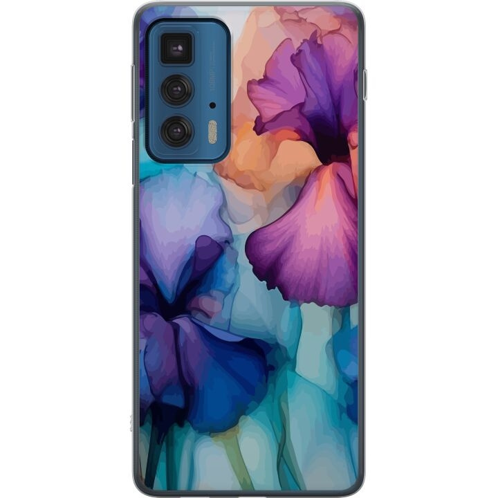 Mobilcover til Motorola Edge 20 Pro med Magiske blomster motiv i gruppen SMARTPHONES & TABLETS / Mobil Beskyttelse / Motorola hos TP E-commerce Nordic AB (A54074)