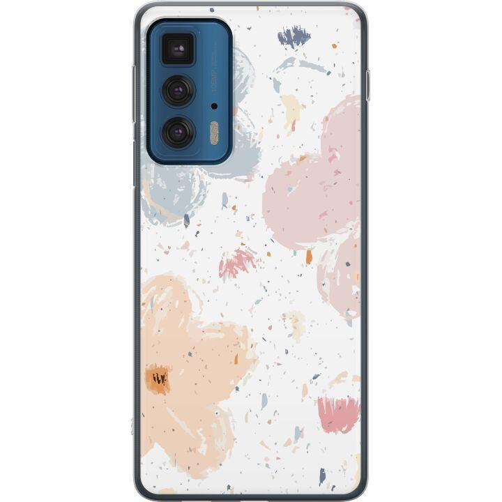 Mobilcover til Motorola Edge 20 Pro med Blomster motiv i gruppen SMARTPHONES & TABLETS / Mobil Beskyttelse / Motorola hos TP E-commerce Nordic AB (A54083)