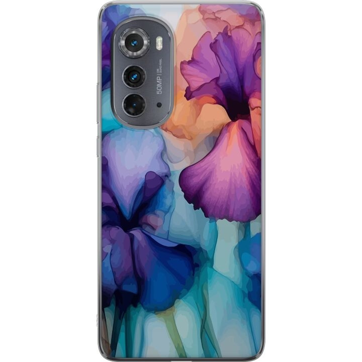 Mobilcover til Motorola Edge (2022) med Magiske blomster motiv i gruppen SMARTPHONES & TABLETS / Mobil Beskyttelse / Motorola hos TP E-commerce Nordic AB (A54101)