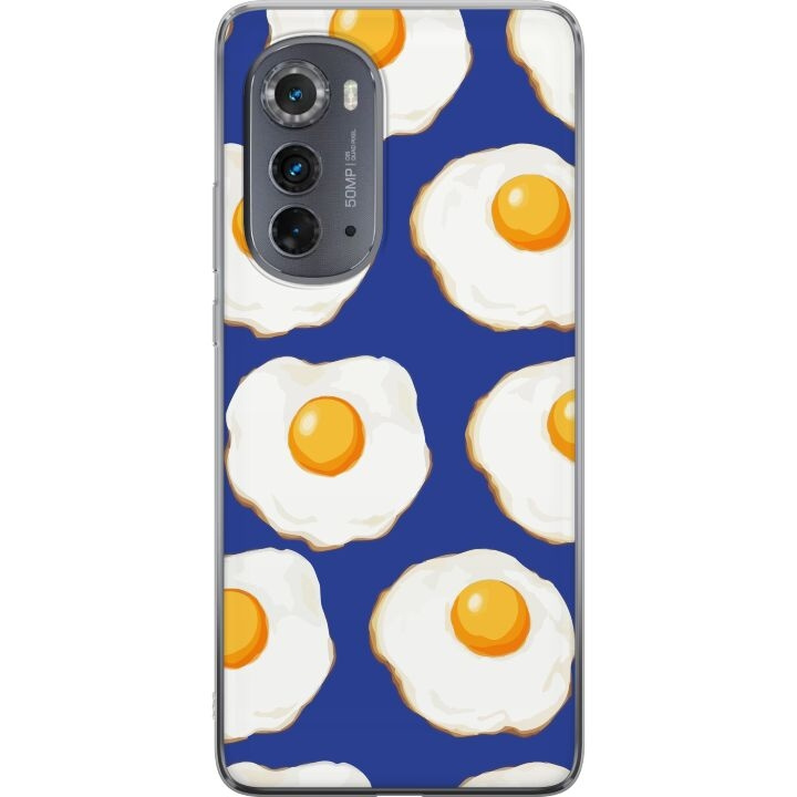 Mobilcover til Motorola Edge (2022) med Stegte æg motiv i gruppen SMARTPHONES & TABLETS / Mobil Beskyttelse / Motorola hos TP E-commerce Nordic AB (A54104)