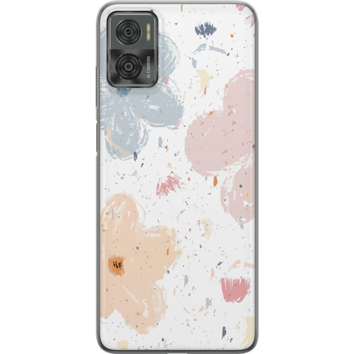 Mobilcover til Motorola Moto E22i med Blomster motiv i gruppen SMARTPHONES & TABLETS / Mobil Beskyttelse / Motorola hos TP E-commerce Nordic AB (A54164)