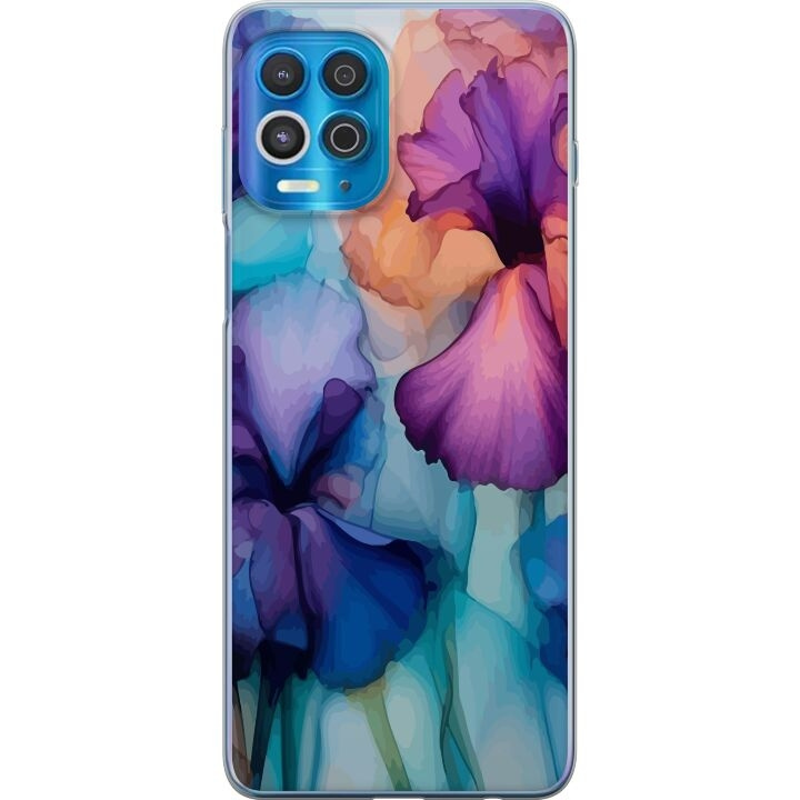 Mobilcover til Motorola Edge S med Magiske blomster motiv i gruppen SMARTPHONES & TABLETS / Mobil Beskyttelse / Motorola hos TP E-commerce Nordic AB (A54560)