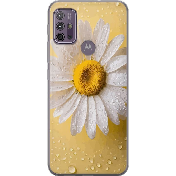 Mobilcover til Motorola Moto G10 med Porcelænsblomst motiv i gruppen SMARTPHONES & TABLETS / Mobil Beskyttelse / Motorola hos TP E-commerce Nordic AB (A54584)