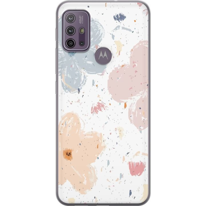 Mobilcover til Motorola Moto G10 med Blomster motiv i gruppen SMARTPHONES & TABLETS / Mobil Beskyttelse / Motorola hos TP E-commerce Nordic AB (A54596)