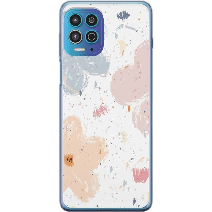 Mobilcover til Motorola Moto G100 med Blomster motiv i gruppen SMARTPHONES & TABLETS / Mobil Beskyttelse / Motorola hos TP E-commerce Nordic AB (A54623)