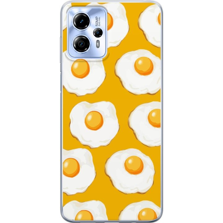 Mobilcover til Motorola Moto G13 med Stegt æg motiv i gruppen SMARTPHONES & TABLETS / Mobil Beskyttelse / Motorola hos TP E-commerce Nordic AB (A54667)