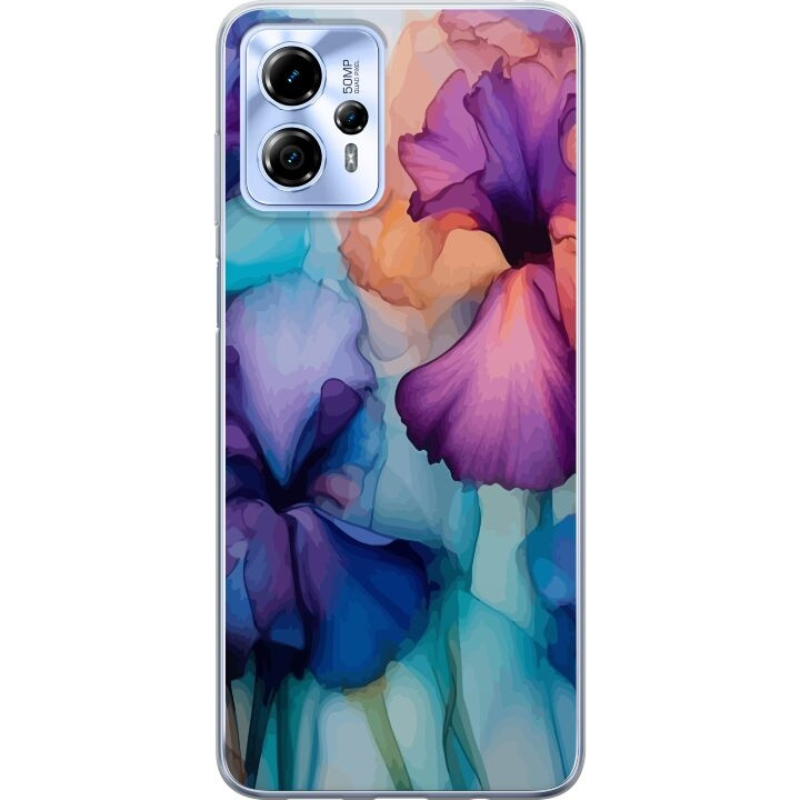 Mobilcover til Motorola Moto G13 med Magiske blomster motiv i gruppen SMARTPHONES & TABLETS / Mobil Beskyttelse / Motorola hos TP E-commerce Nordic AB (A54668)