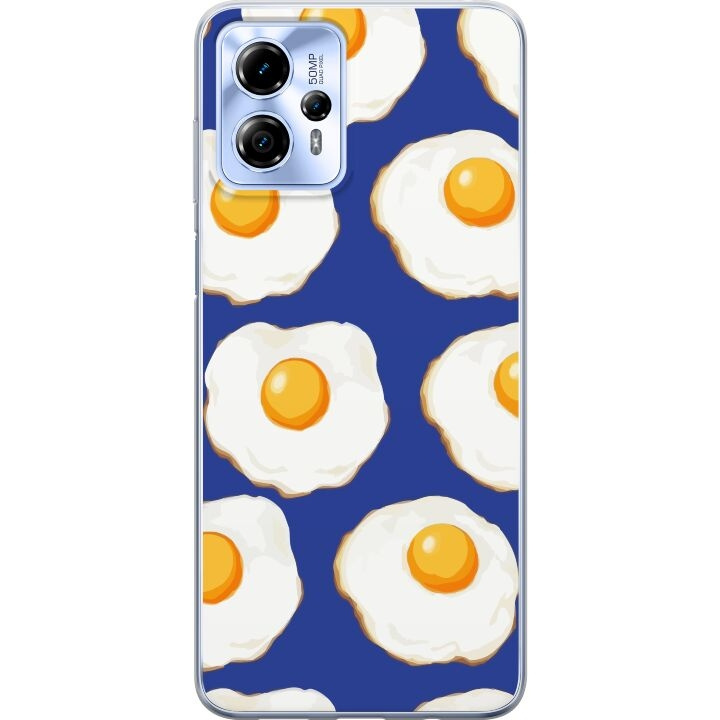 Mobilcover til Motorola Moto G13 med Stegte æg motiv i gruppen SMARTPHONES & TABLETS / Mobil Beskyttelse / Motorola hos TP E-commerce Nordic AB (A54671)
