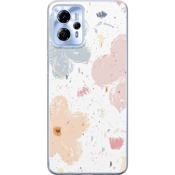 Mobilcover til Motorola Moto G13 med Blomster motiv i gruppen SMARTPHONES & TABLETS / Mobil Beskyttelse / Motorola hos TP E-commerce Nordic AB (A54677)