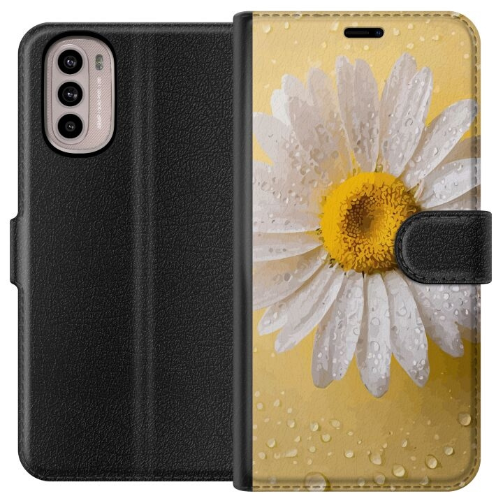 Tegnebogsetui til Motorola Moto G31 med Porcelænsblomst motiv i gruppen SMARTPHONES & TABLETS / Mobil Beskyttelse / Motorola hos TP E-commerce Nordic AB (A54881)