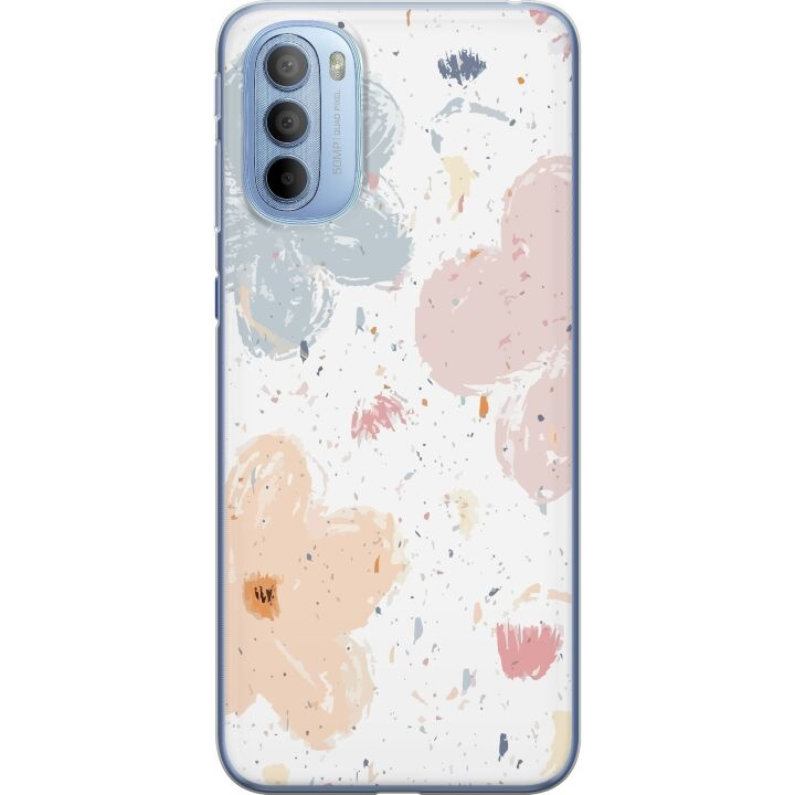 Mobilcover til Motorola Moto G31 med Blomster motiv i gruppen SMARTPHONES & TABLETS / Mobil Beskyttelse / Motorola hos TP E-commerce Nordic AB (A54920)