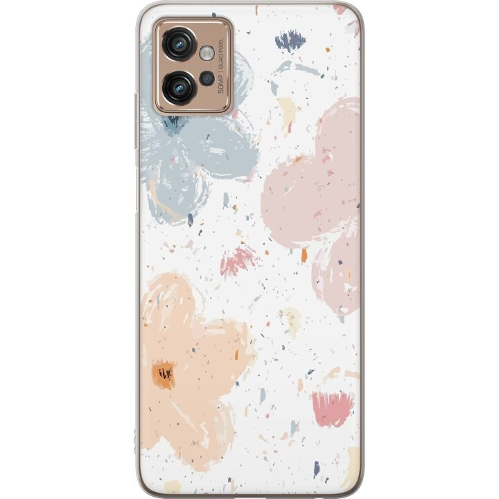 Mobilcover til Motorola Moto G32 med Blomster motiv i gruppen SMARTPHONES & TABLETS / Mobil Beskyttelse / Motorola hos TP E-commerce Nordic AB (A54947)