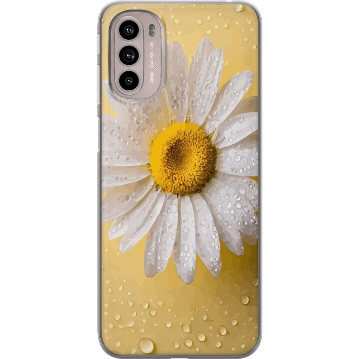 Mobilcover til Motorola Moto G41 med Porcelænsblomst motiv i gruppen SMARTPHONES & TABLETS / Mobil Beskyttelse / Motorola hos TP E-commerce Nordic AB (A54989)