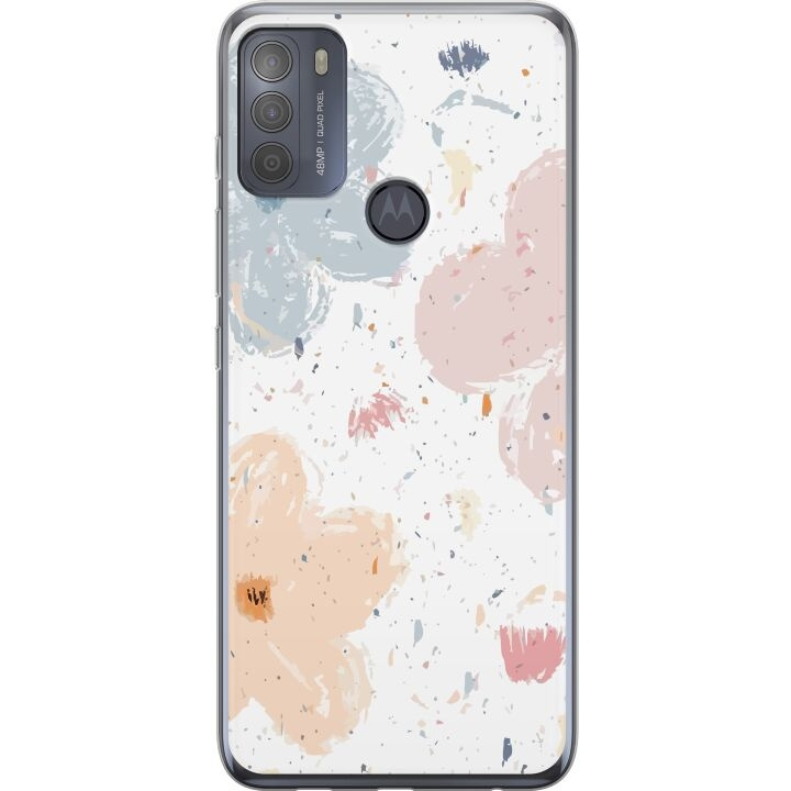 Mobilcover til Motorola Moto G50 med Blomster motiv i gruppen SMARTPHONES & TABLETS / Mobil Beskyttelse / Motorola hos TP E-commerce Nordic AB (A55055)