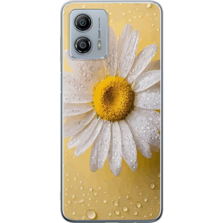 Mobilcover til Motorola Moto G53 med Porcelænsblomst motiv i gruppen SMARTPHONES & TABLETS / Mobil Beskyttelse / Motorola hos TP E-commerce Nordic AB (A55124)