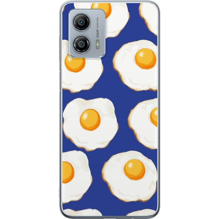 Mobilcover til Motorola Moto G53 med Stegte æg motiv i gruppen SMARTPHONES & TABLETS / Mobil Beskyttelse / Motorola hos TP E-commerce Nordic AB (A55130)
